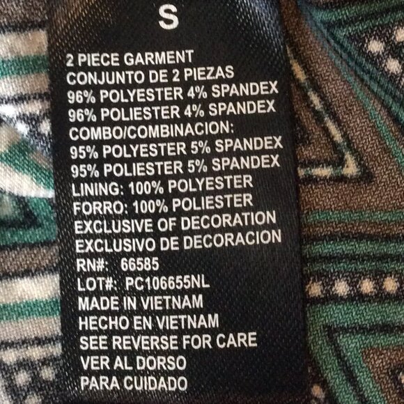 Perceptions New York Sleeves Dress Size Small - Picture 7 of 8